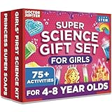 Doctor Jupiter Super Science Gift Set | Set of ‘Girls’ First Science Kit’, ‘Princess Super Soaps’ for Kids Ages 4+ | Birthday Gift Ideas, STEM Learning & Educational Toys for 4-5-6-7-8 Year Old Girls