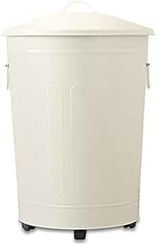 【在庫処分】ふた付きゴミ箱 バケツ型 キャスター付き 【49L / オフホワイト 51fv6ZZDvML._UF350,350_QL50_.jpg