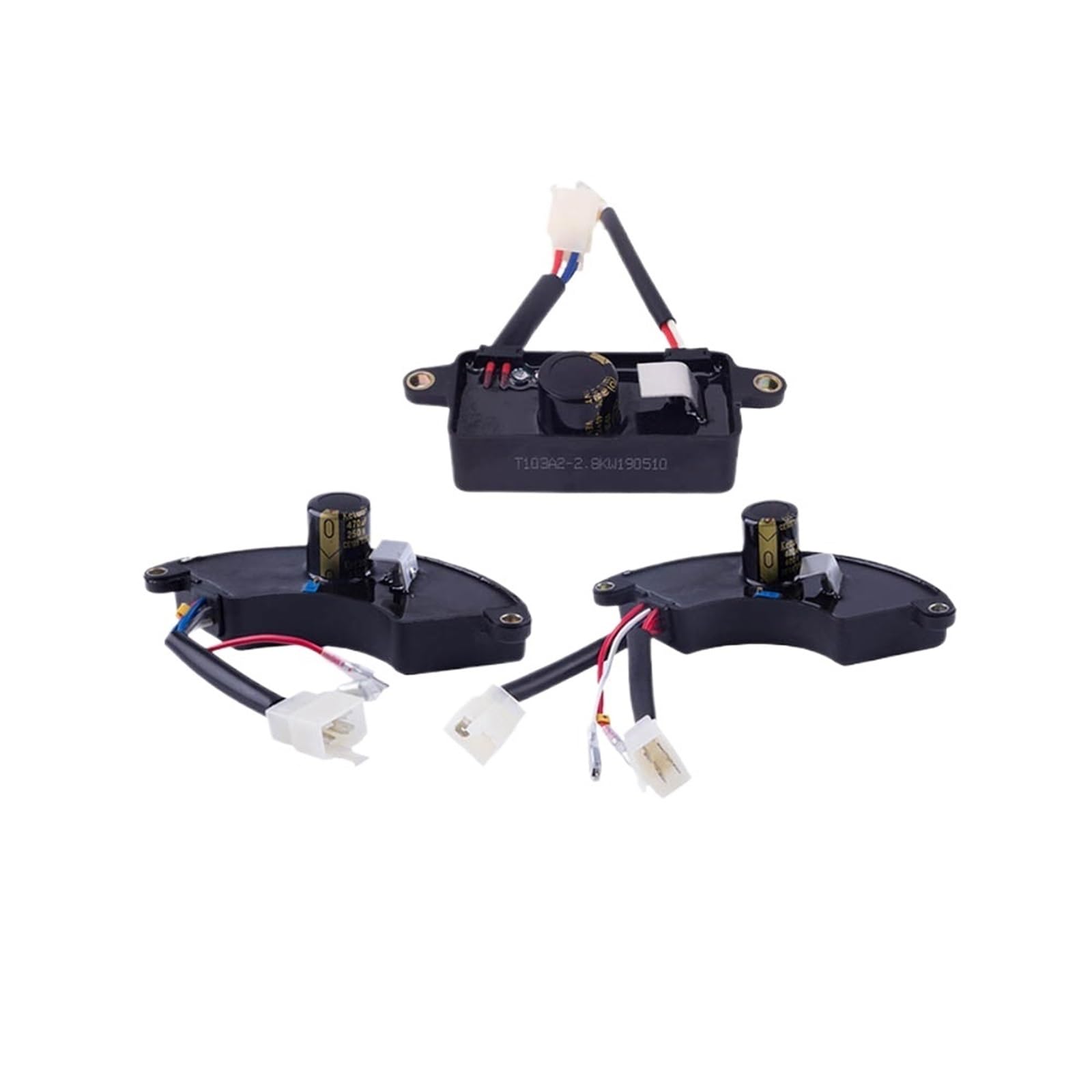 Generator benzynowy AVR 3kw 5kw 8kW 1 sztuka automatyczny regulator napięcia, stabilizator napięcia, części generatora 220v 380 V (7-8kw 1 faza 6wires)