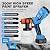 Cordless Paint Sprayer with 3000mAh, Electric Paint Sprayer Gun with 1200ML & 250ML Container, 4 Nozzles and 3 Patterns, Airless HVLP Paint Sprayer for Furniture,Cabinets,Walls,Door,Garden Chairs