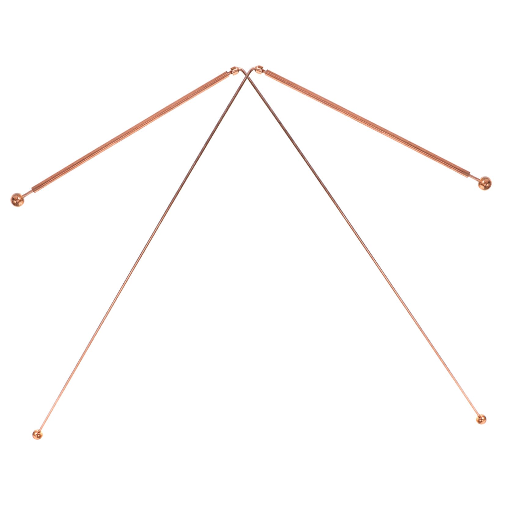 CIYODO Portable Divining Rods 2 Pack Dowsing Rods for Water Locating Lost Items Finding Professional Tool