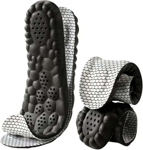 El Mejor Listado de Gel foam los más recomendados. 50 ZYHSLZ Plantillas Memory Foam Fascitis Plantar,Plantillas de Gel para Mujer y Hombre,Tejido de grafeno Desodorante,Antideslizantes,Alivio De Dolor En Pies,Cortables,para Zapatillas...