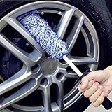 🚗Anwendung: Sehr gut geeignet zum Reinigen von Speichen, Gittern, Speichen, Türstaus, zum Reinigen zwischen Motorbereichen und anderen engen Stellen.