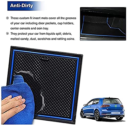 MISSLYY Auto Scanalatura della Porta Tappetino per...