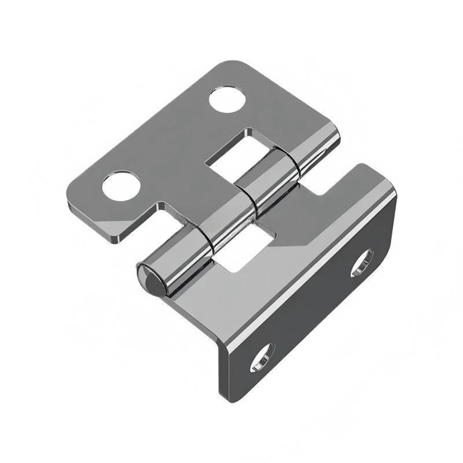 Bisagra de puerta reversible con cierre automático Bisagra Amortiguadora De Apertura Y Cierre Acero Inoxidable 5Uds 270 Grados