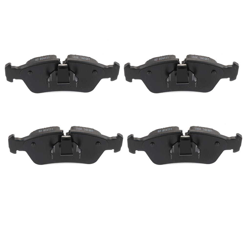 cciyu D781 Front Semi-Metallic Disc Brake Pads Kit For BMW 318i 318is 318ti 320i 323Ci 323i 323is 325Ci 325i 325is 325xi 328Ci 328i 328is Z3 Z4 4PCS