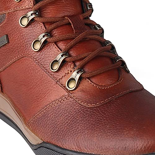 Image of Red Chief Genuine Leather Casual Boots for Men | Rugged & Stylish Everyday Footwear | RC3841