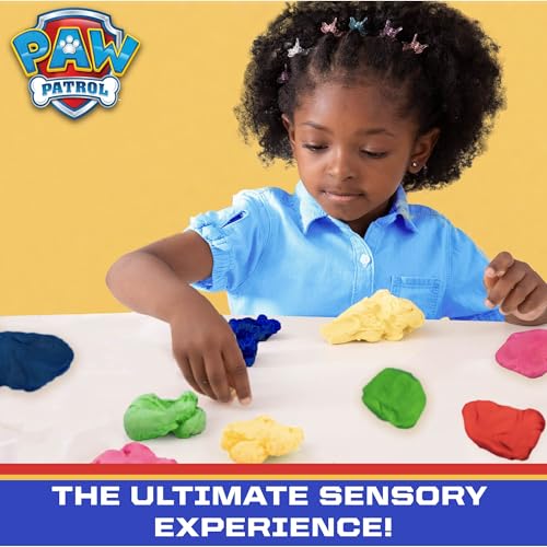 Image of Paw Patrol Dough Party Pack, 25-Pack, Includes Colorful Sensory Doughs, 6 Colors, 2 oz. Each, Reusable Toys, Party Favors for Kids, Travel Toys, 3 Year Old Boy Toy, Sensory Play
