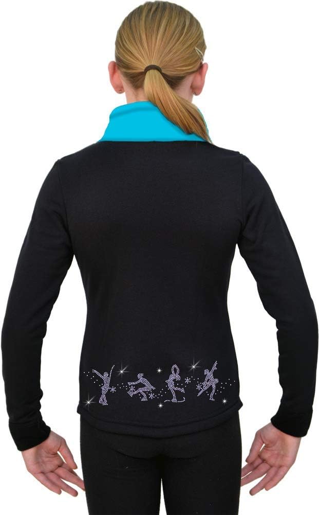 ChloeNoel JS883P Fleece Ice Skating Jacket (Group Line AB)