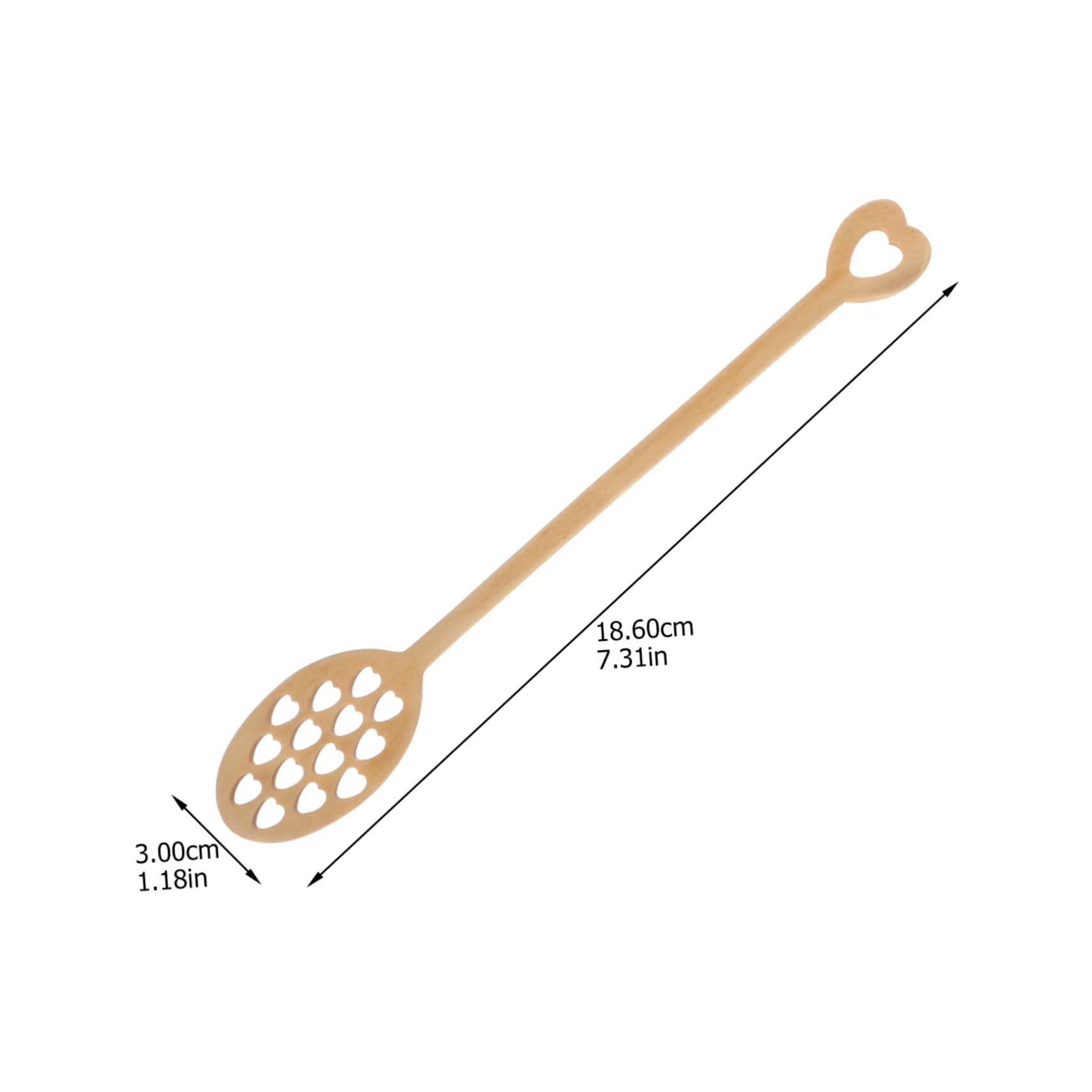 FELTECHELECTR 4pcs Long Honey Stirring Spoons Honey Spoons for Tea Smooth Surface Non-slip