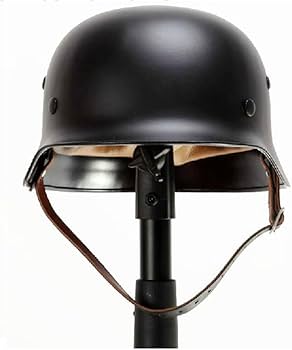 Amazon | WW2ドイツM35スチールヘルメットWW II安全ヘルメット高強度