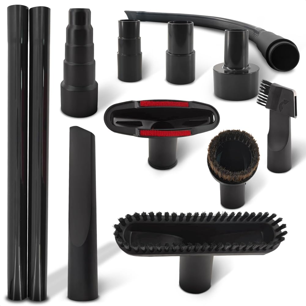 Cepillos Universales para Aspiradoras con Adaptador Doble de Diámetro para Eliminar Polvo Difícil