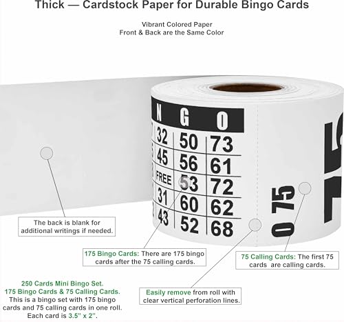 Carewon TAC101046 Mini Bingo Set, 3.5 Inch X 2" thumb #1