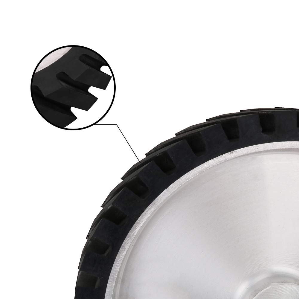 14 Inch Serrated Rubber Belt Grinder 