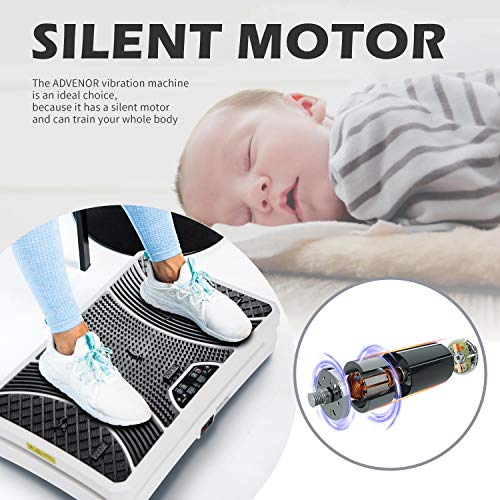 ADVENOR-Vibration-Plate-Exercise-Machine-3D-Whole-Body-Workout-Fitness-Platform-with-Loop-Bands-Silent-Motor-Speed-Control-1-99-Level-for-Home-Fitness-Weight-Loss