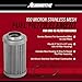 Aeromotive 12604 Replacement Fuel Filter Element, 100-Micron Rating, Stainless Steel Mesh, Fits all 2