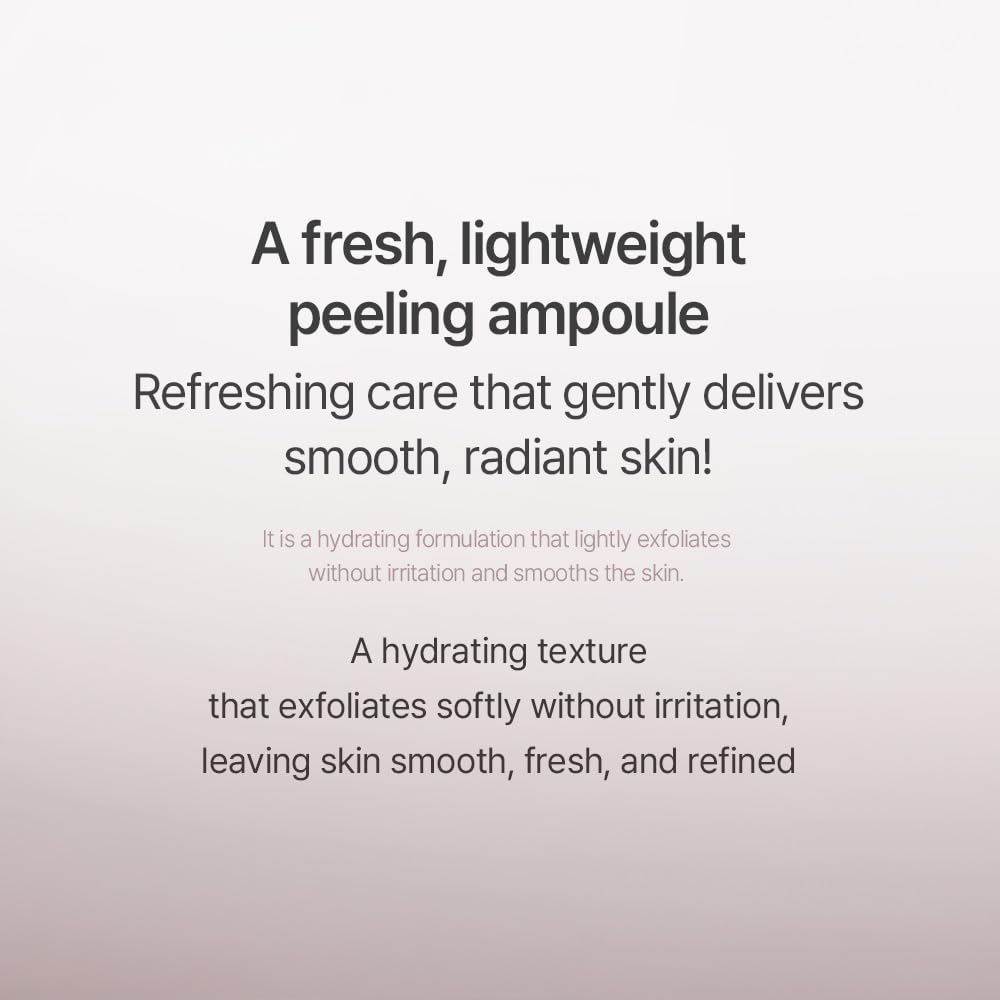 mixsoon Black Rice Peeling Ampoule - Esfoliante Viso con Estratto di Riso Nero, Complesso di Soia e PDRN di Riso, Siero Idratante per una Trasparenza Affinata e una Radiosità Vitale, 100ml