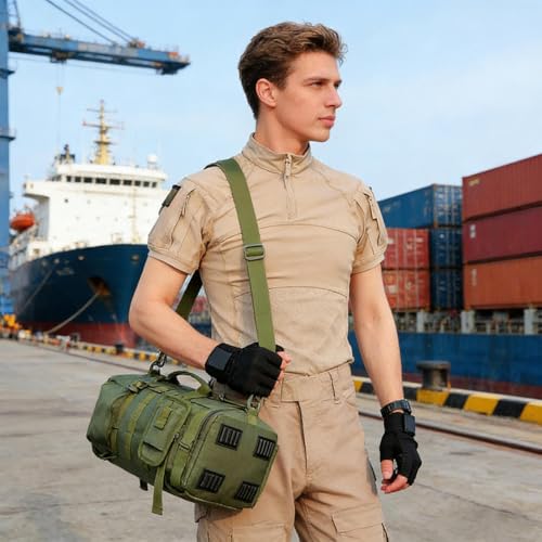 Sac à dos de pêche imperméable multi-poches avec compartiments de rangement pour leurres - 3