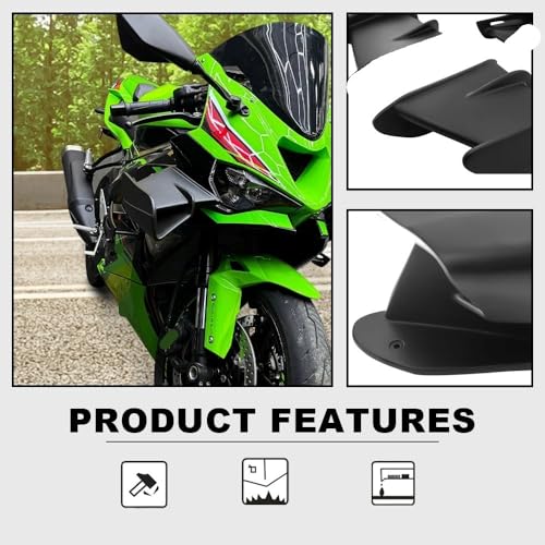 Carénage Latéral ZX6R 2024 : Solution pour Fuselage Rayé et Aileron Cassé - 3