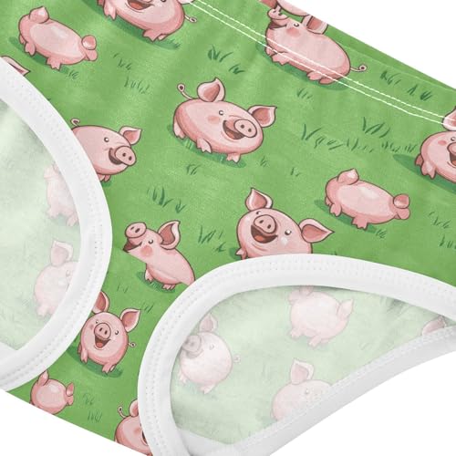 Girls' Underwear Pig Cotton Stretch Comfort Toddler Panties4