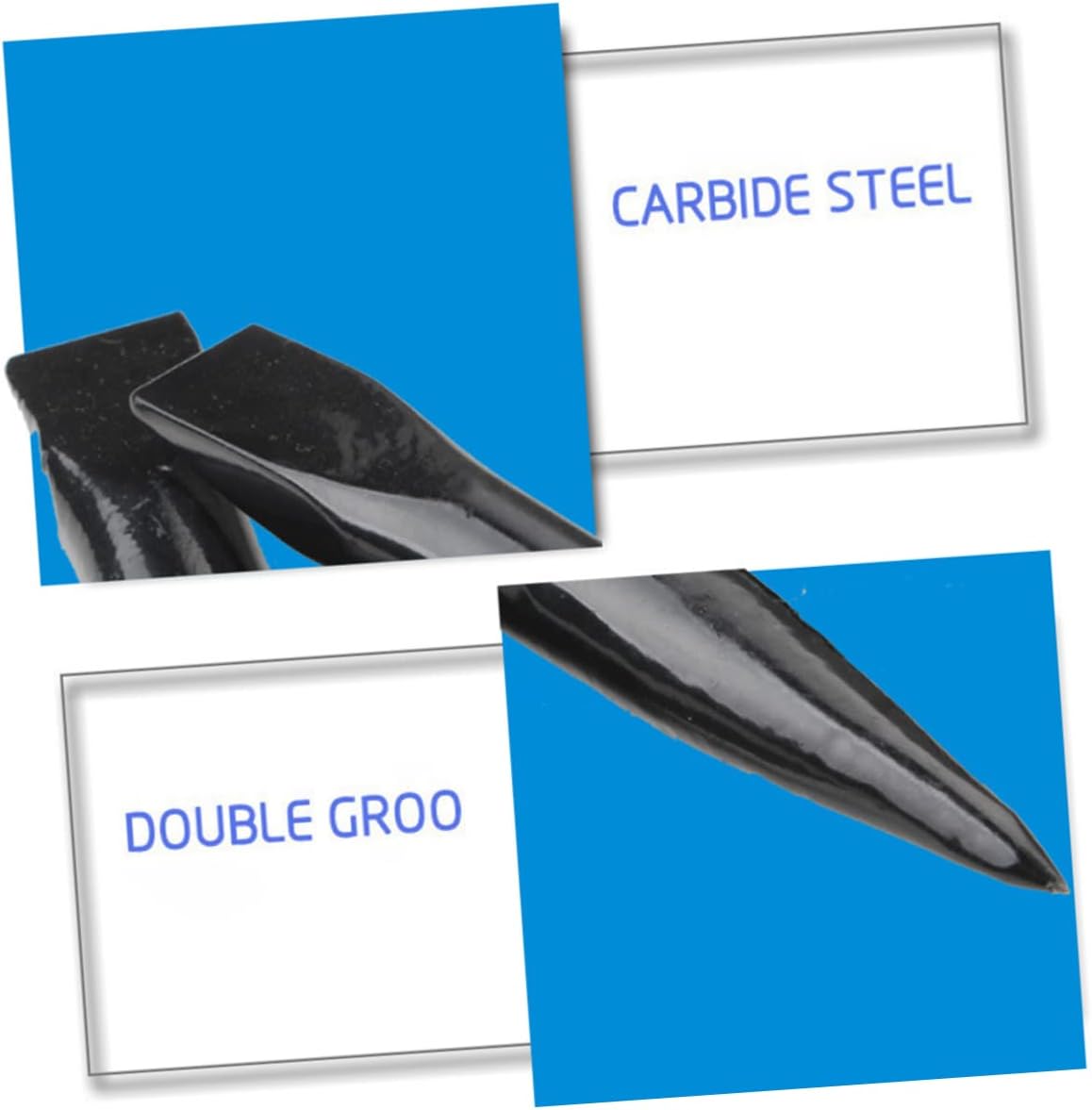300g High Carbon Steel Welding Slag Hammer Stud Rust Removal Tool Impact Hammer for Electrician