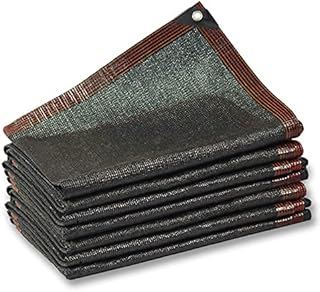 SINGOMON Sun Shade Sail with Grommets 90% Sun Mesh Shade Cloth 6.5 x 6.5 Feets UV Resistant Shade Sail for Patio Outdoor,Kennel,Pergola Cover,Swimming Pool,Canopy Outdoor Shade Cloth