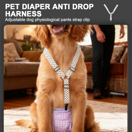 KEMUZ hundewindeln Clip hundewindel Pet Soft Hundewindel-Hosenträger,Hunde-Hosenträger, Hunde-Windelgeschirr, Hosenträger für Windeln, Damen, Welpen-Hosenträger, Bauchbänder, Haustier-Kleidung (B)