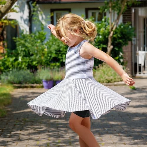 Image of 6 Pack Girls Shorts Girls Under Dress Dance Cotton Shorts Girl Bike Short Multicolor 2-10 Years