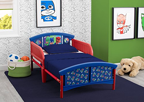 Image of Delta Children Plastic Toddler Bed, PJ Masks