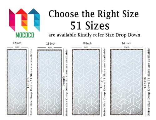 MOCOCO Premium Vinyl Privacy Stained Frosted Window Glass Film (12x25 Inch) - Self-Adhesive Tint Wallpaper Sticker Opaque Sheet for Glass Cover Window, Door, Office, Home.| Anti-UV. 3D Arrow Design - Image 3