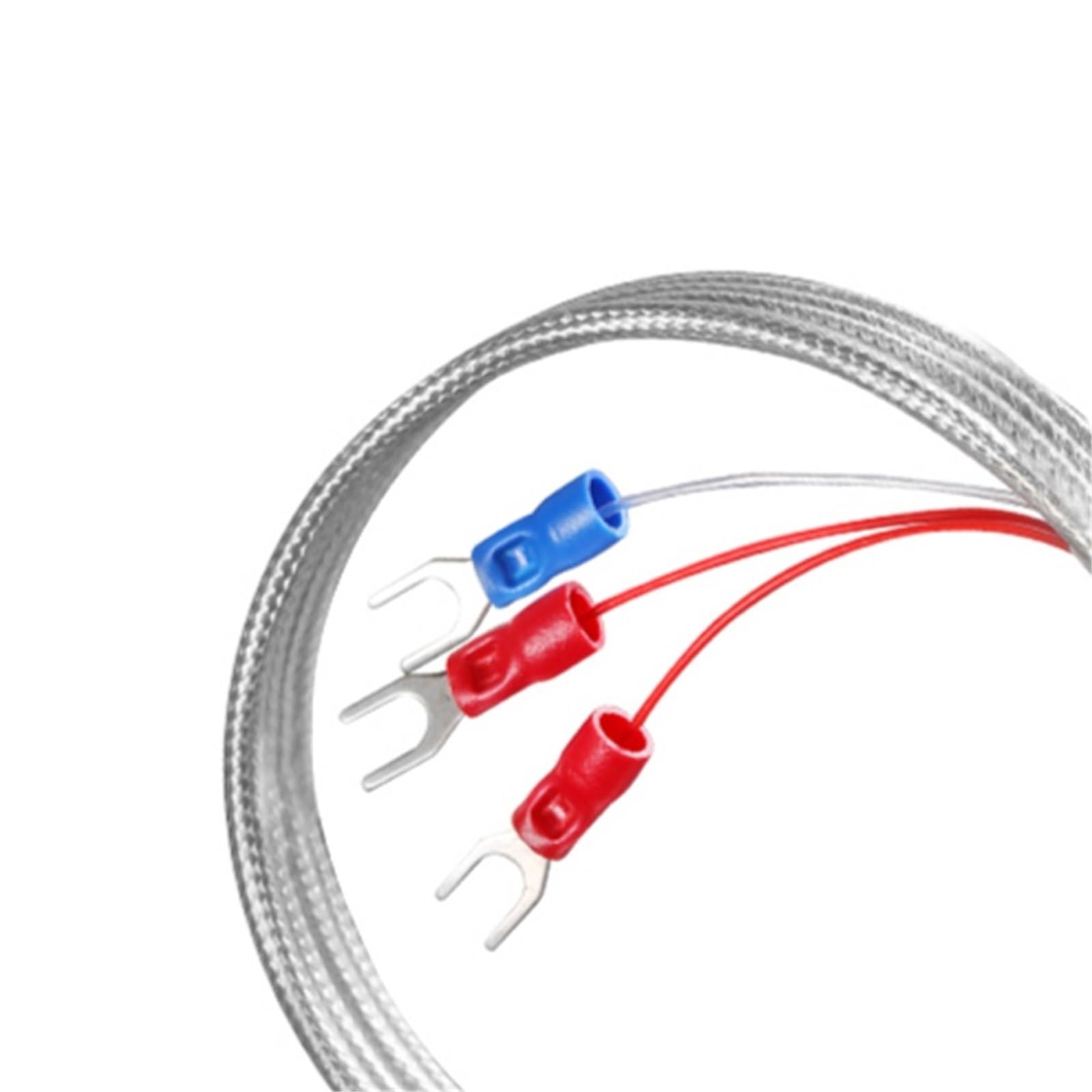 WZPT-03 PT100 M8 Gewindetyp Sonde Temperatursensor Thermoelement mit 1/2/3/5 m 3-Draht-Kabel 1 Stück(PT100 Type M8 0.5m,200mm)