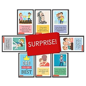 Love Shack Reasons Dad is The Best Cards Set – Birthday Anniversary Gift for Father