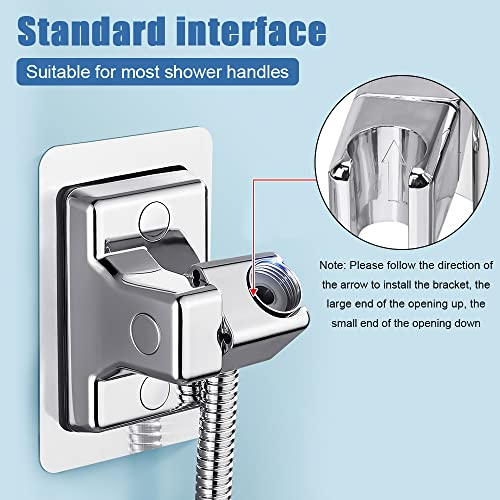 HAOMEEDUO 2 Pezzi Supporto Adesivo Soffione Doccia...