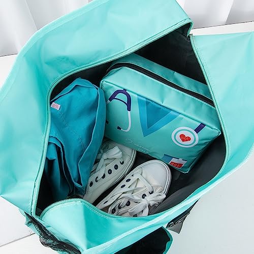 Bolso tote para enfermería con nombre personalizado miniatura 2