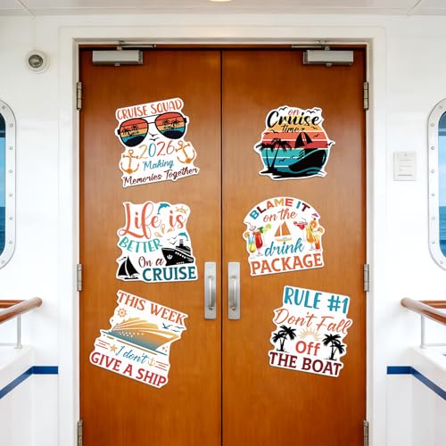 Imanes decorativos para puerta crucero, 6 piezas miniatura 5