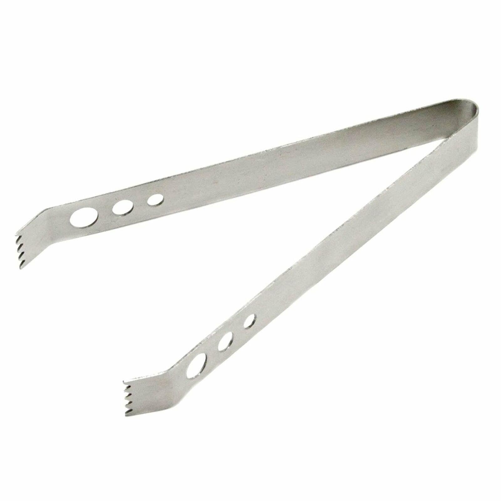 For 7 Stainless Steel Ice Cube Serving Tongs