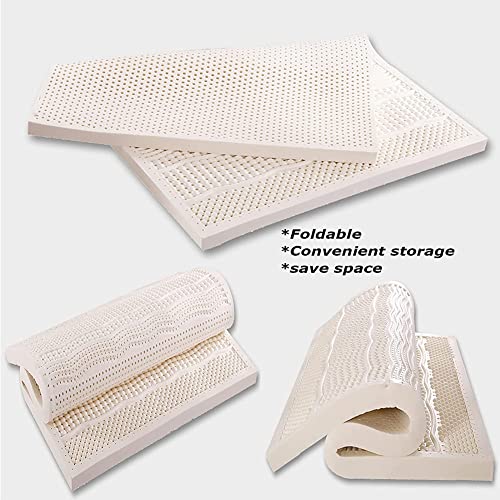Matratzenauflage aus Naturlatex für tiefen Schlaf und Linderung von Rückenschmerzen