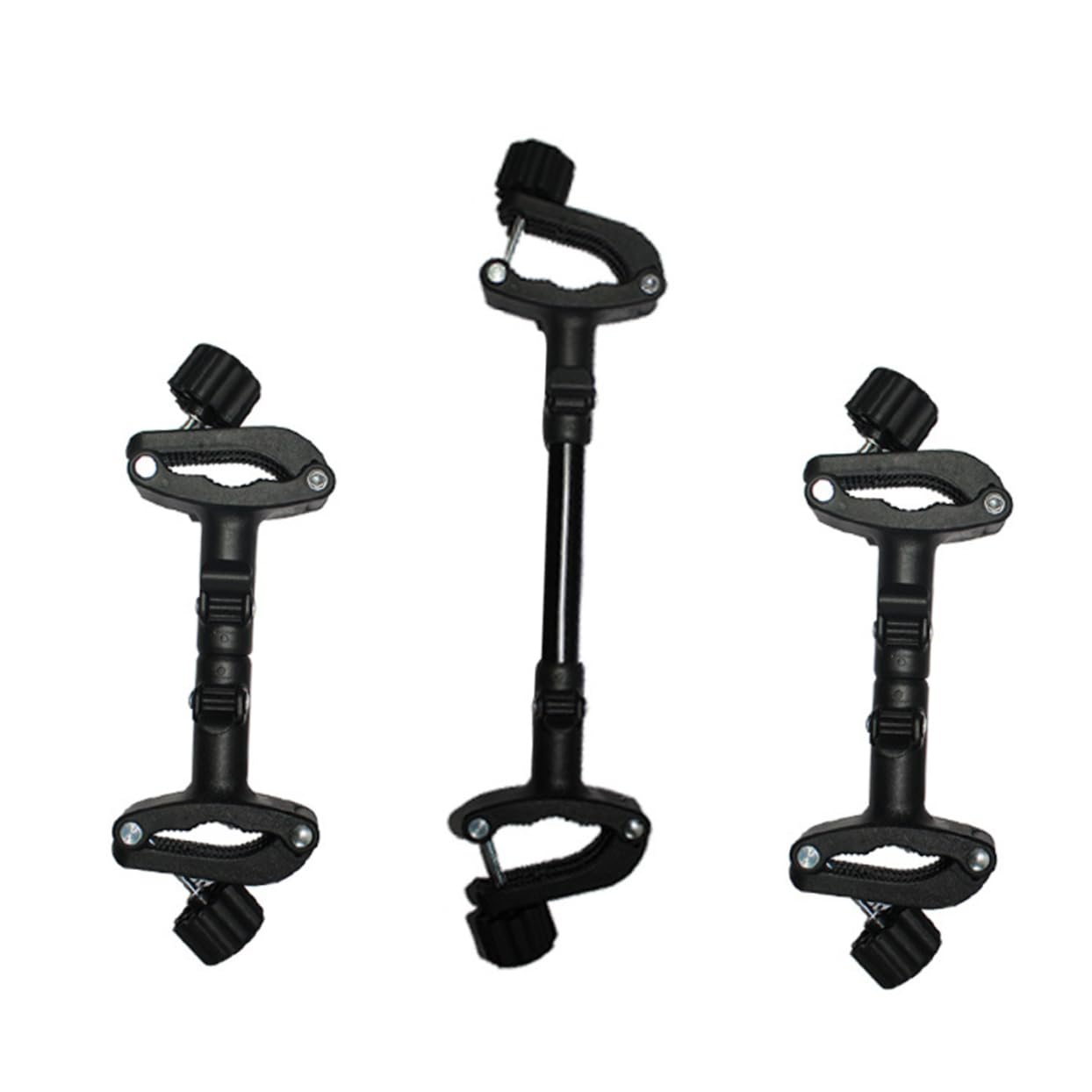 3Pcs Stroller Connectors for Twins Durable Pram Attachment Compatible with Single Strollers Quick Installation Removal for Parents of Newborns