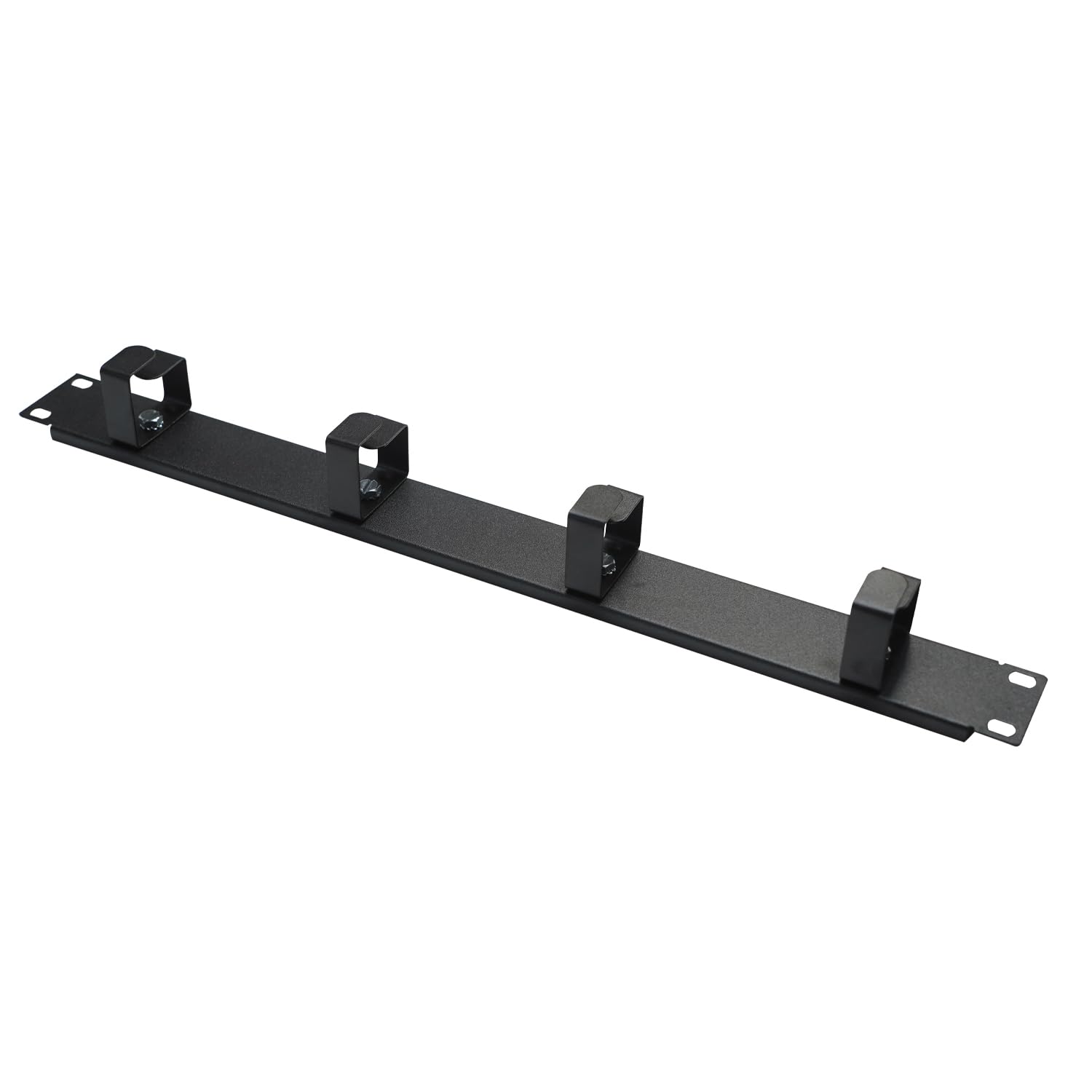 SR-Link 1U Rack Mount Horizontal Metal Cable Manager 19" with Metal Loops for Server & Network Rack (Pack of 1 with Screws)-image-48