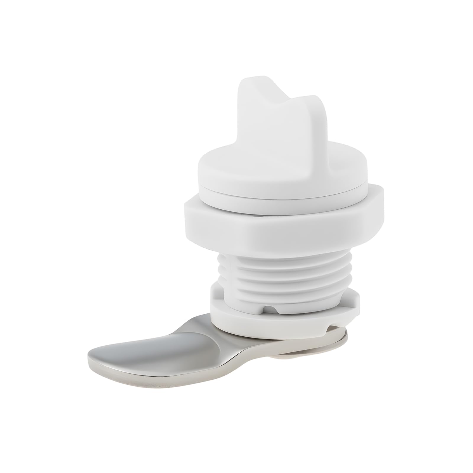 As Axis Spindleon Keyless Resistant Compartment Lock For Rv Use Tailer Thumb Operated Offset Cam Lock 3.6X3.5x1.6cm