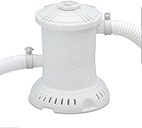 Vista 3 de Summer Waves - Alberca inflable de 15 pies x 36 pulgadas, de rápida instalación sobre el suelo, con bomba de filtro