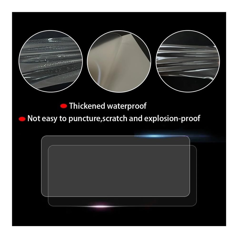 Film d'affichage moto Accessoires de moto compteur vitesse Instrument Film protection tableau bord protecteur d'écran pour TMAX560 pour TMAX 560 2025