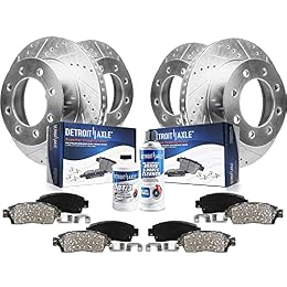Detroit Axle - Front and Rear Brake Kit for 03-08 Dodge Ram 2500 3500
