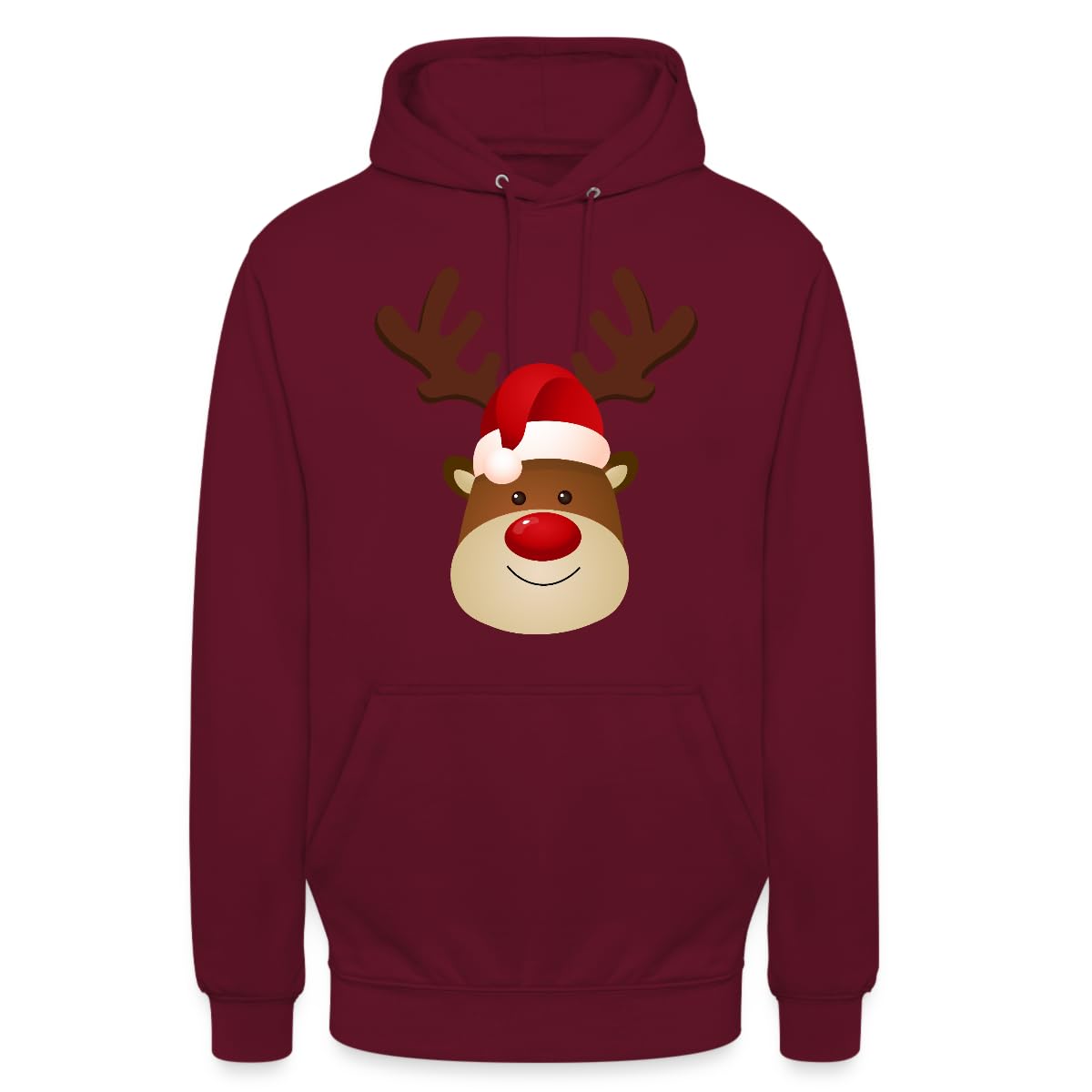 Renna Babbo Natale - Maglione natalizio