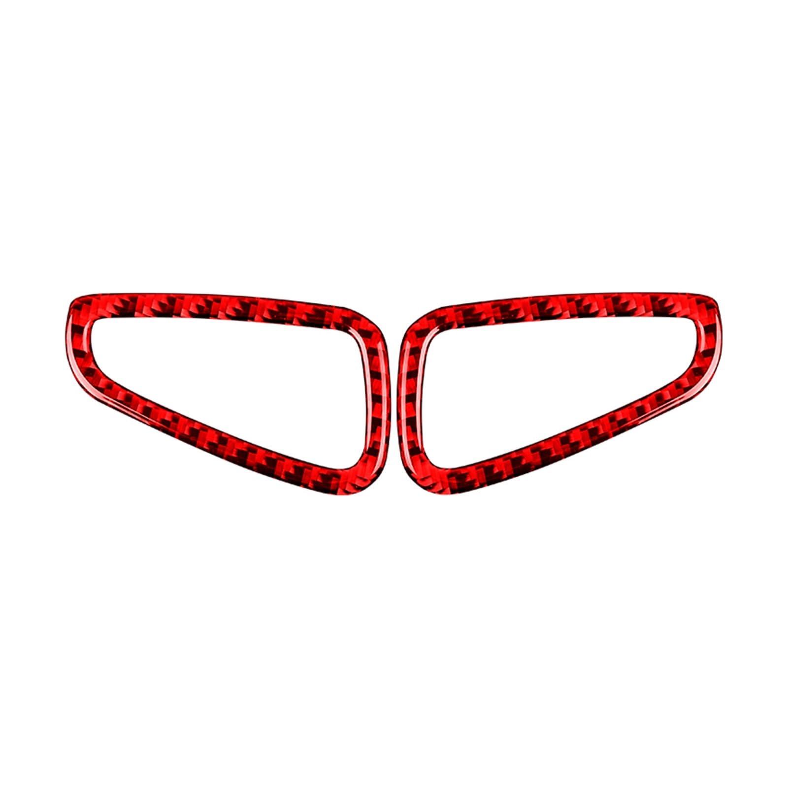Car Trim Interior for Chevrolet for Camaro 2017-2022 Accessories Car Instrument Air Vent Decorative Frame Cover Stickers Interior Mouldings(Red)