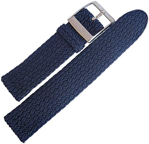 Eulit Palma Pacific 22mm Navy Blue Perlon Watch Strap