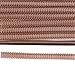 100Pcs Double Loop Wire Binding Spines, 100 Sheet Capacity 3:1 Pitch Binding Wire for Letter Size (Rose Gold)