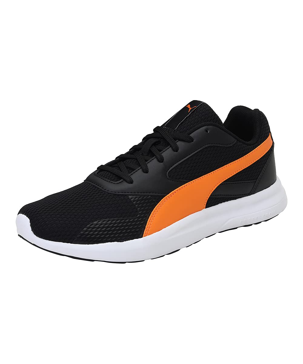 Puma Mens Firefly Black-Vibrant Orange Walking Shoe-10 Kids UK (38026003) (B08N5GB73D) Amazon Price History, Amazon Price Tracker