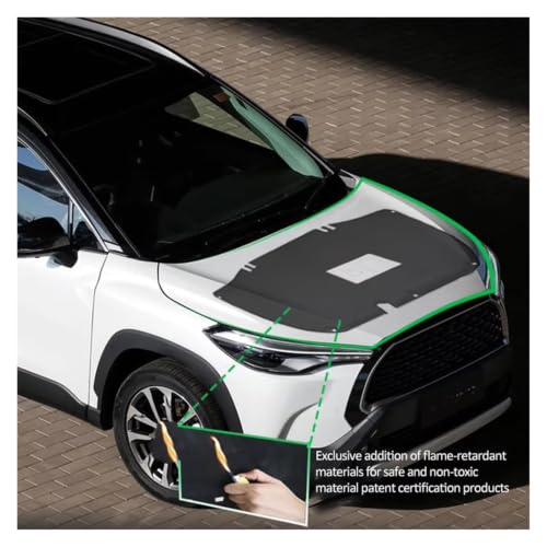 Tapis d'isolation capot moteur thermique pour Tiguan 5N