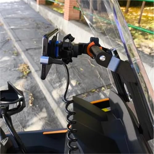 Support Navigation 12MM pour Zontes 703F, Plaque GPS en Aluminium Robuste